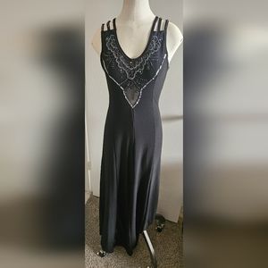 Long Formal Beaded Dress